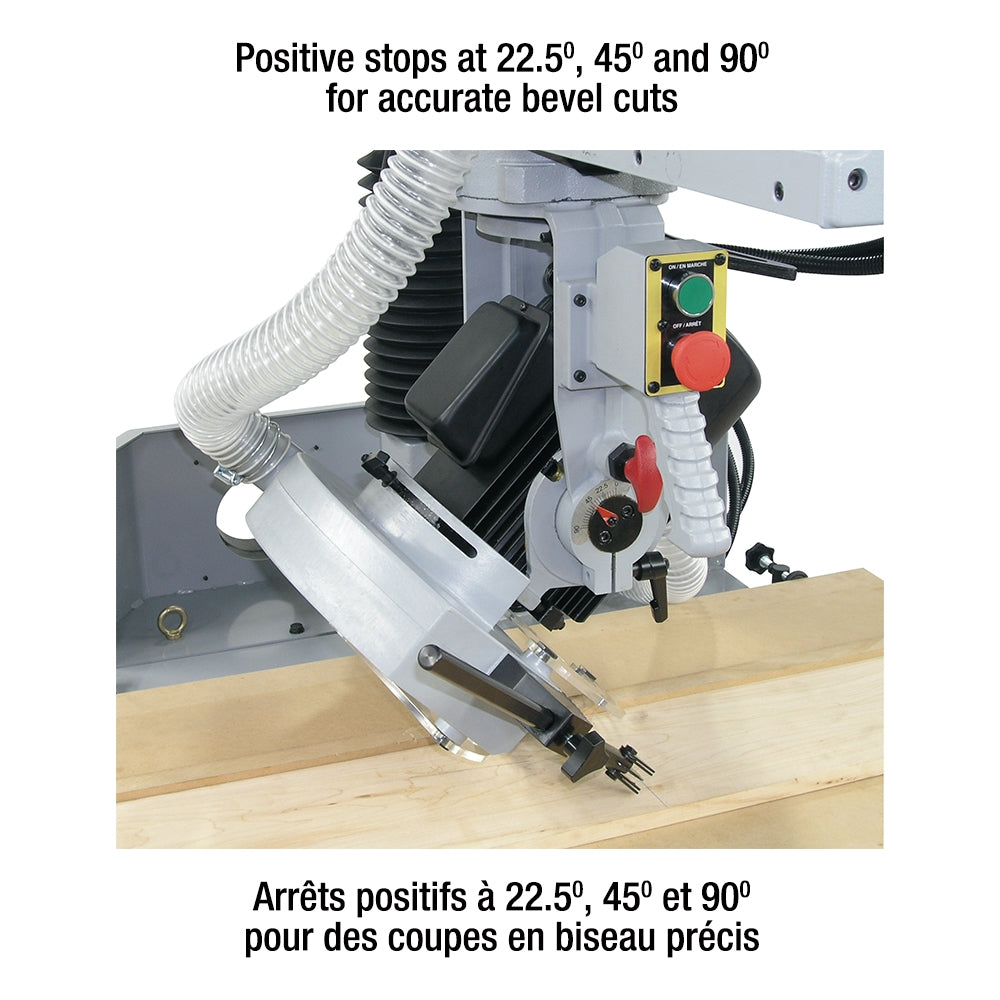 KING KC-12RAS 12'' Radial Arm Saw