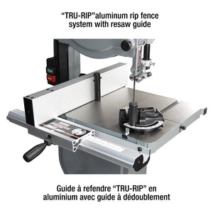 KING KC-1435FXR 14” WOOD BANDSAW WITH RESAW GUIDE