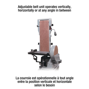 KING KC-760L 6" X 48" BELT & 9" DISC SANDER