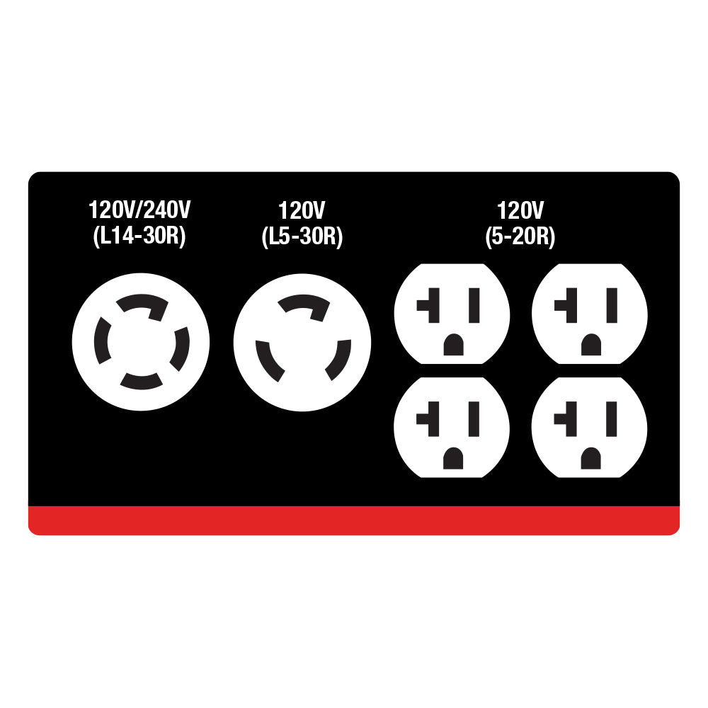 KING KCG-10002GE-TF 10000W TRI-FUEL GENERATOR WITH ELECTRIC START