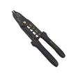 Black crimping tool with brand name on a white background