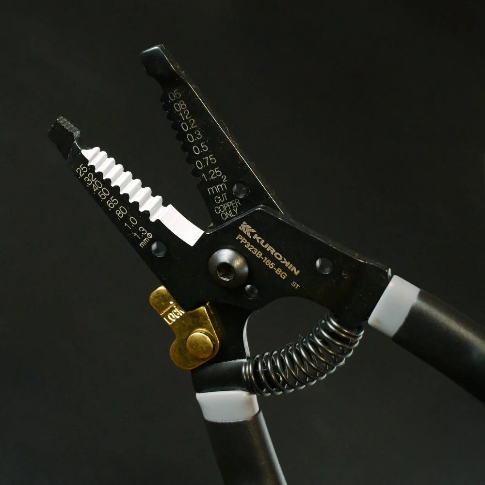 Fujiya Kurokin PP323C-165-BG Wire Strippers