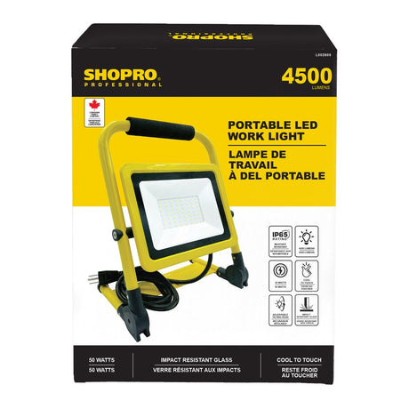 SHOPRO L002805 LED Slim Work Light-50W/4,500LM