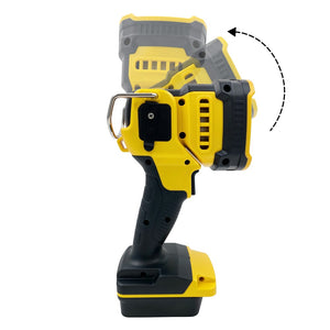 SHOPRO L002950 Cordless LED Pivot Head SpotLight - 1,800LM