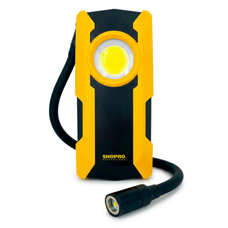 SHOPRO L002980 Rechargeable LED Service Inspection Light PRO - 1,200 LM
