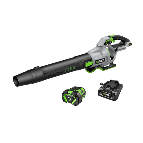 EGO LB6703 EGO Power+ 670 CFM Blower with 4.0Ah Battery and 320W Charger
