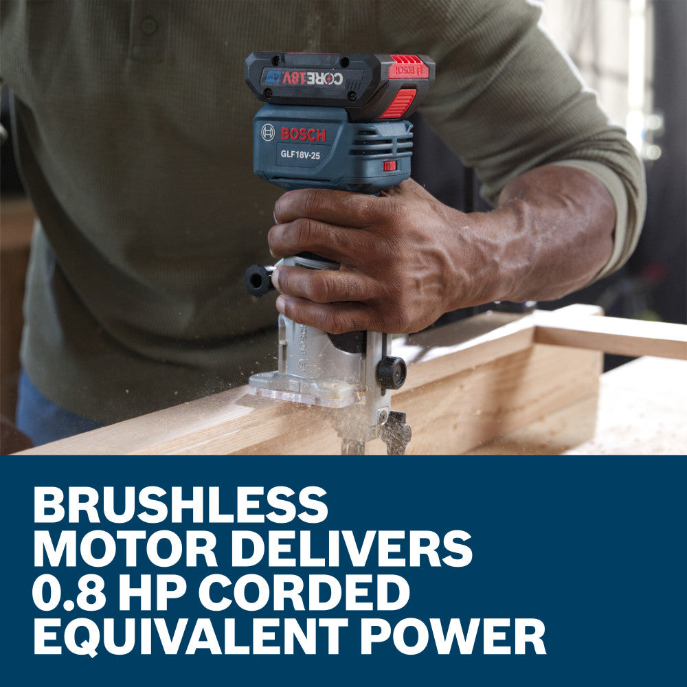 Bosch GLF18V-25N 18V Laminate Trim Router