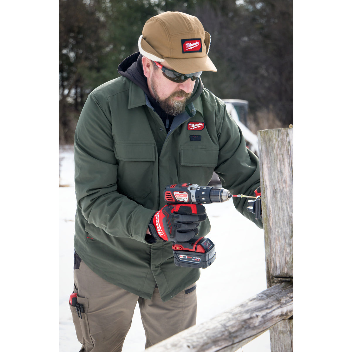 Milwaukee M103E-21 M12™ Shirt Jacket - Green