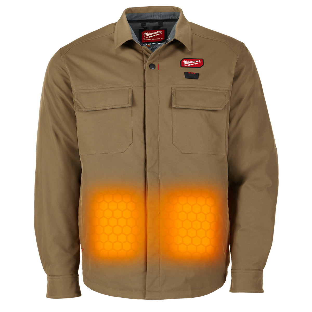 Milwaukee M103K-21 M12™ Shirt Jacket - Khaki