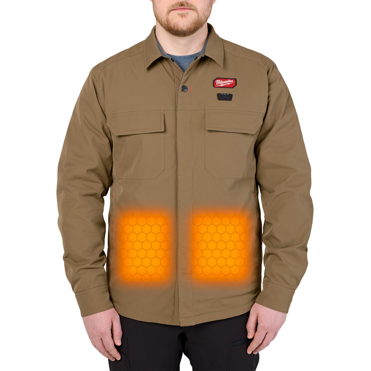 Milwaukee M103K-21 M12™ Shirt Jacket - Khaki