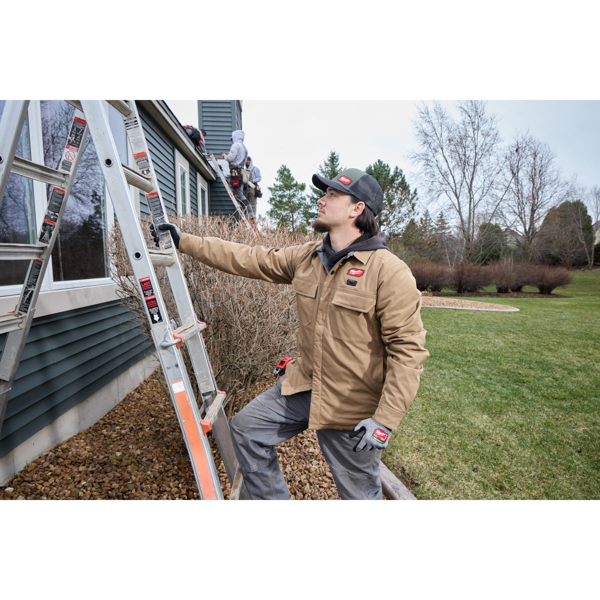 Milwaukee M103K-21 M12™ Shirt Jacket - Khaki