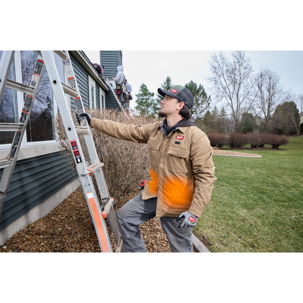 Milwaukee M103K-21 M12™ Shirt Jacket - Khaki