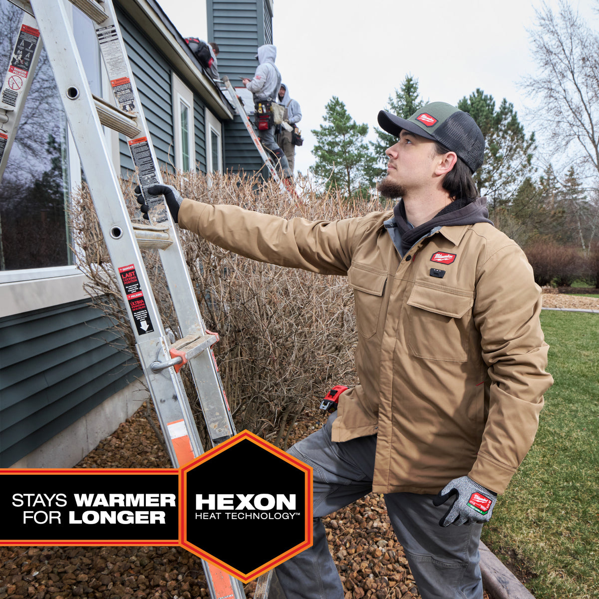 Milwaukee M103K-21 M12™ Shirt Jacket - Khaki