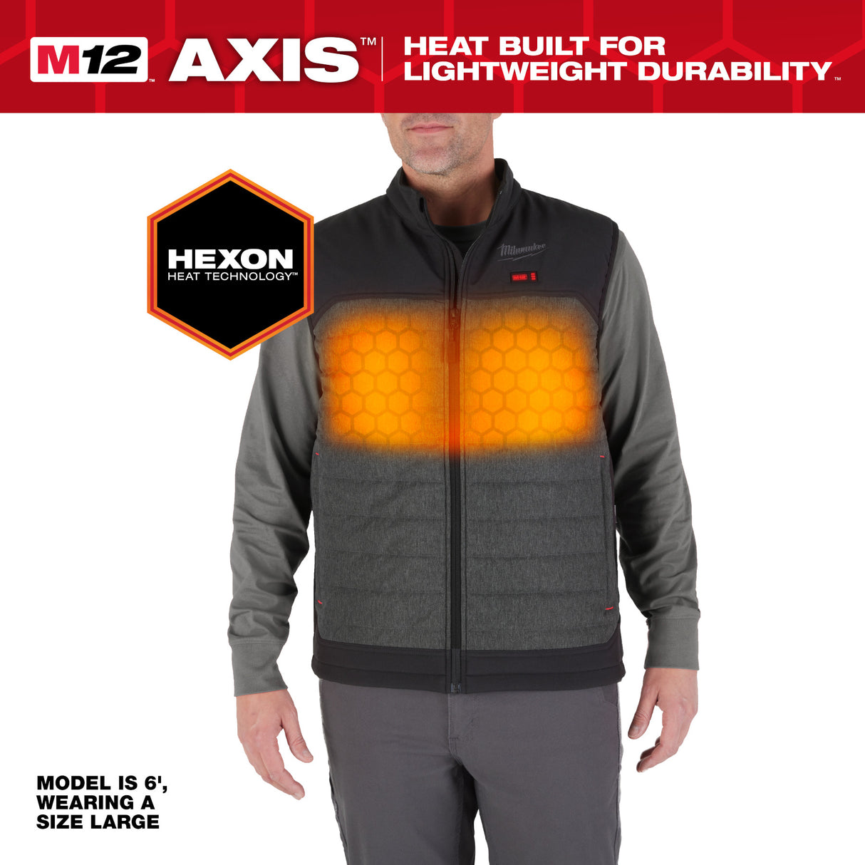 Milwaukee M300-21  M12™ Heated AXIS™ Vest