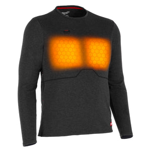 Milwaukee M500B-21  Heated Merino Wool Crew Neck Baselayer