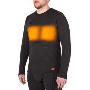 Milwaukee M500B-21  Heated Merino Wool Crew Neck Baselayer