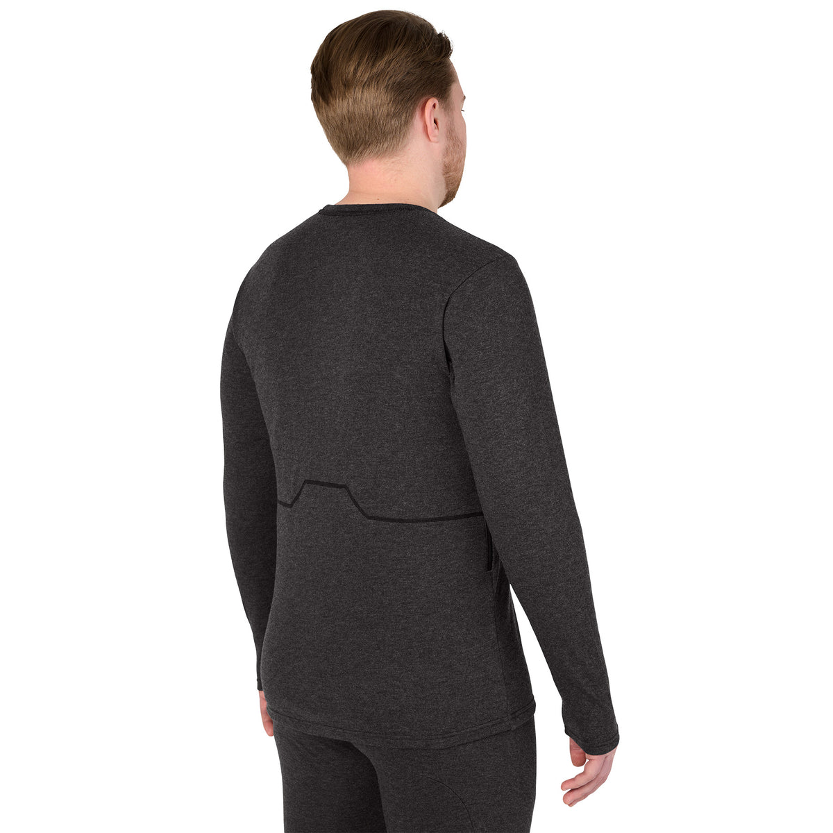 Milwaukee M500B-21  Heated Merino Wool Crew Neck Baselayer