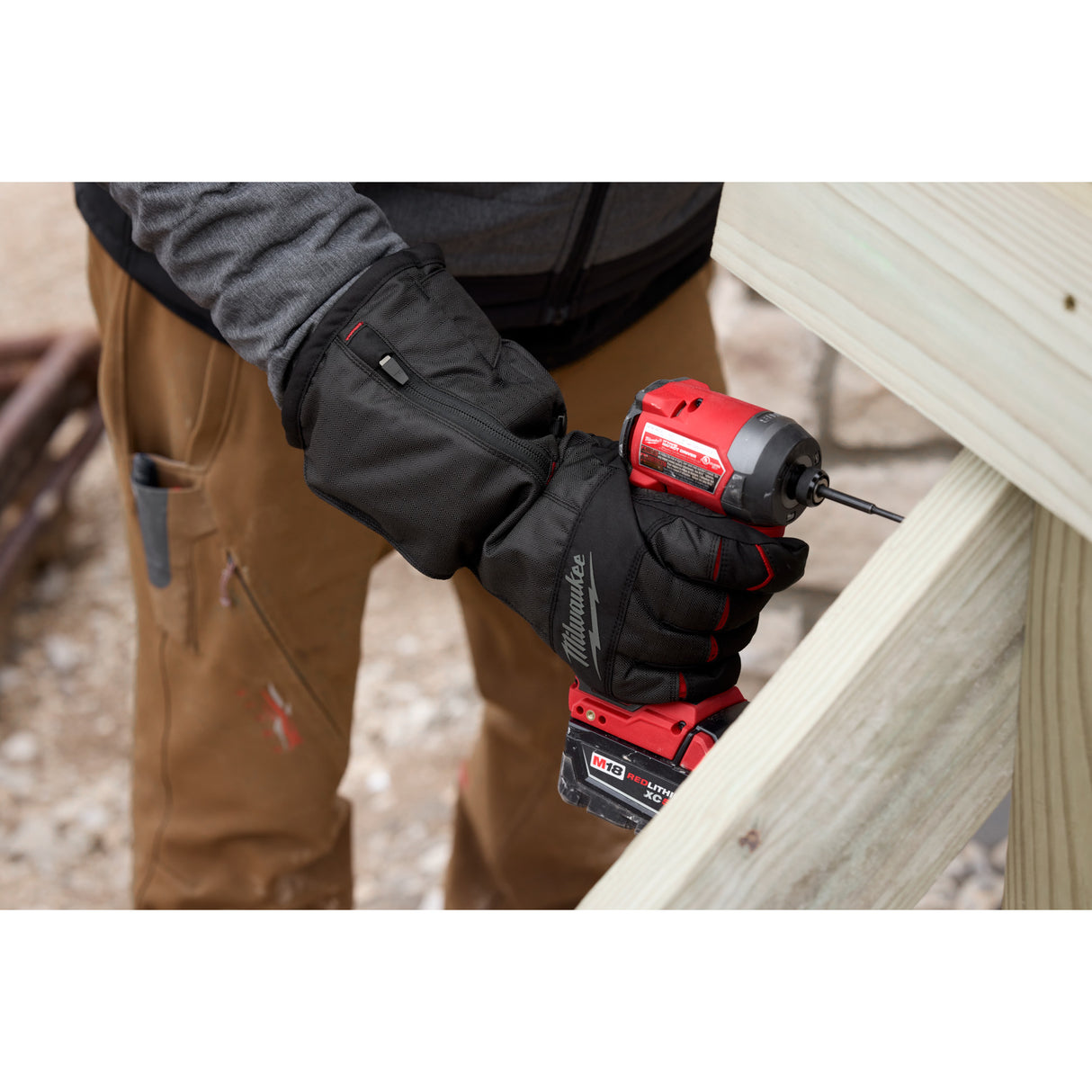 Milwaukee Heated Winter Gloves