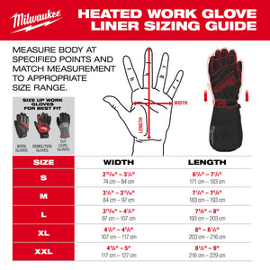Milwaukee Heated Winter Glove Liner