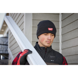 Milwaukee M750B Rib-Knit Cuffed Beanie | Black