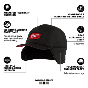Milwaukee M754B-LXL Sherpa-Lined Hat | Black, Large/X-Large