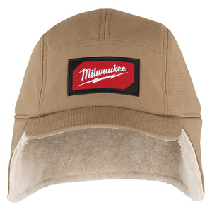 Milwaukee M754K-SM Sherpa-Lined Hat | Khaki, Small/Medium