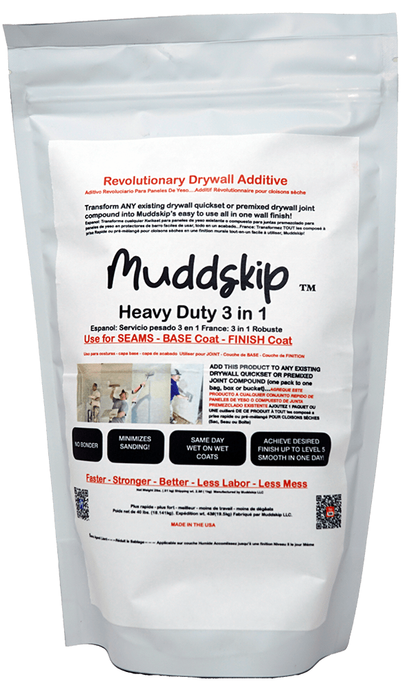Wallboard MDHD-BAG Muddskip HEAVY DUTY 3-in-1 Drywall Additive (2 lb Bag)