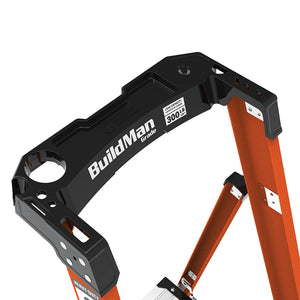 Metaltech E-PSFB2T1A 2ft Platform Fiberglass Step Ladder