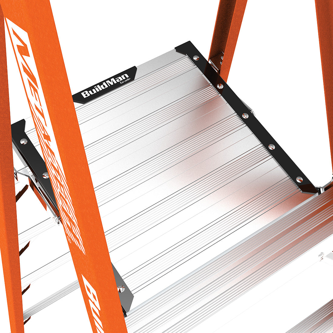 Metaltech E-PSFB4T1A 4ft Platform Fiberglass Step Ladder