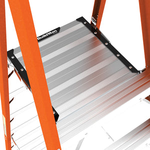 Metaltech E-PSFB8T1A 8ft Platform Fiberglass Step Ladder