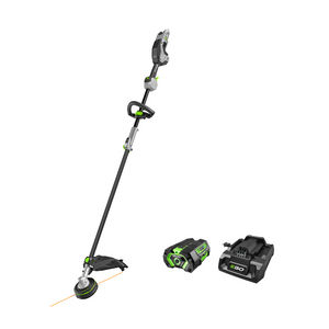 EGO MST1704 POWER+ 17" LINE IQ™ Multi-Head String Trimmer with POWERLOAD™ and Carbon Fiber Shaft 5.0Ah Battery and 320W Charger