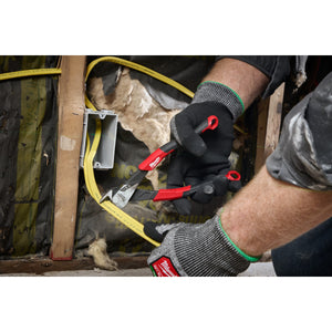 Milwaukee MT558A 8" Angled Head Diagonal Comfort Grip Cutting Pliers (USA)