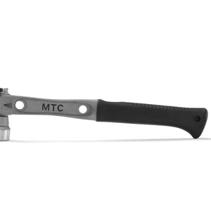 MTC Martinez 14" Titanium Handle D Nose Smooth Face Black Curved Grip