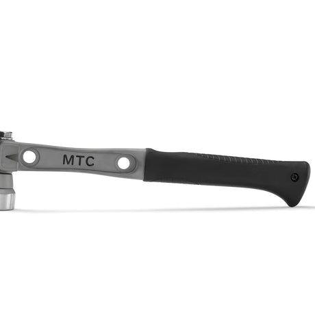 MTC Martinez 14" Titanium Handle D Nose Smooth Face Black Curved Grip