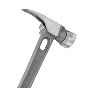 MTC Martinez 16" Titanium Handle D Nose Smooth Face Black Curved Grip