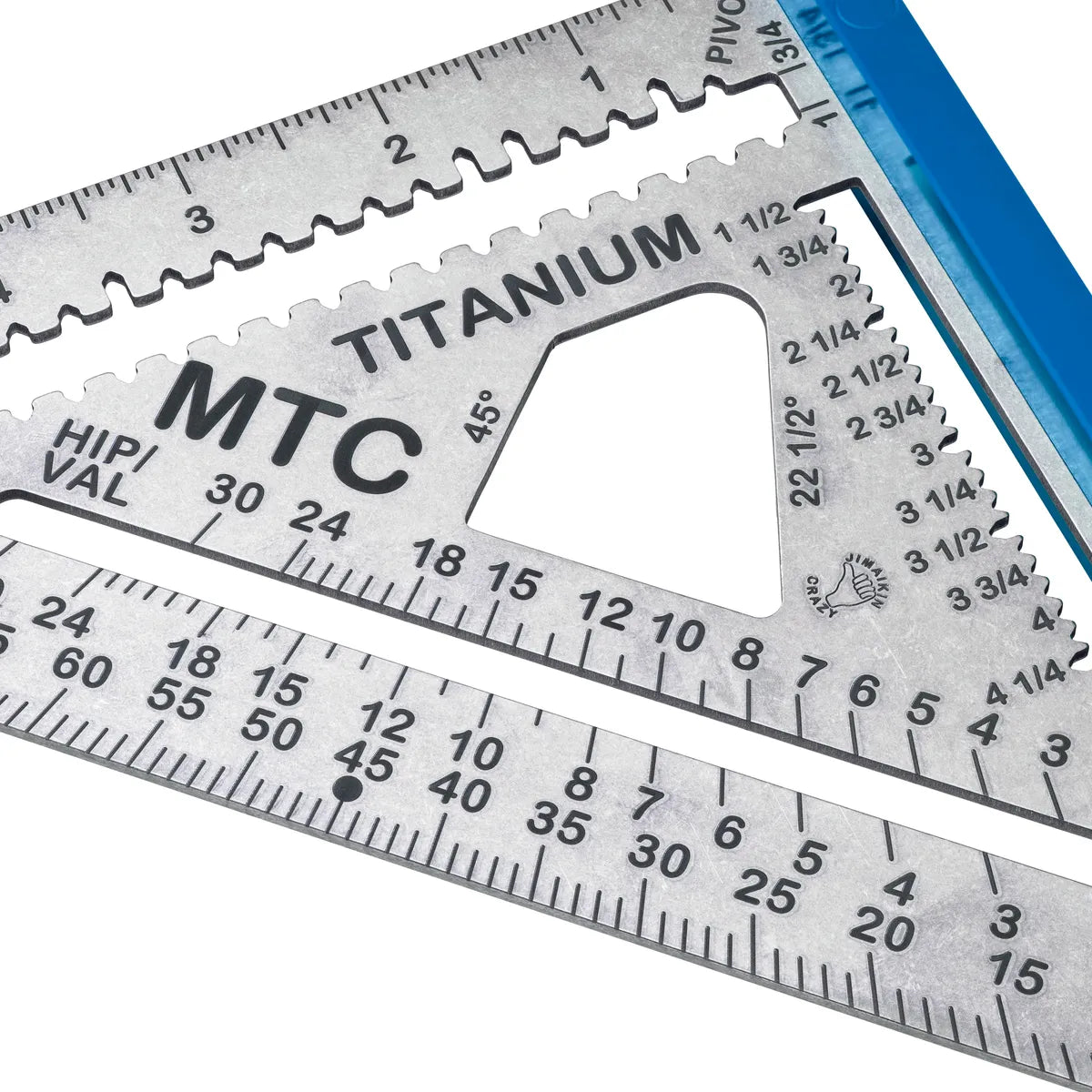 MTC Martinez Titanium Rapid Square - Blue Heel - Imperial
