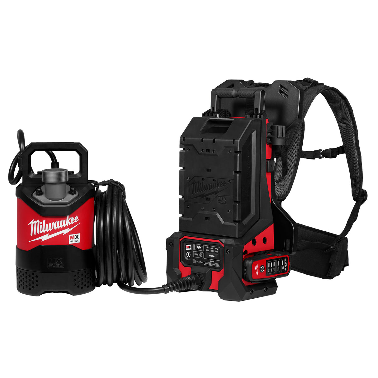 Milwaukee MXF211-1XC MX FUEL™ 1HP 2" Submersible Pump Kit
