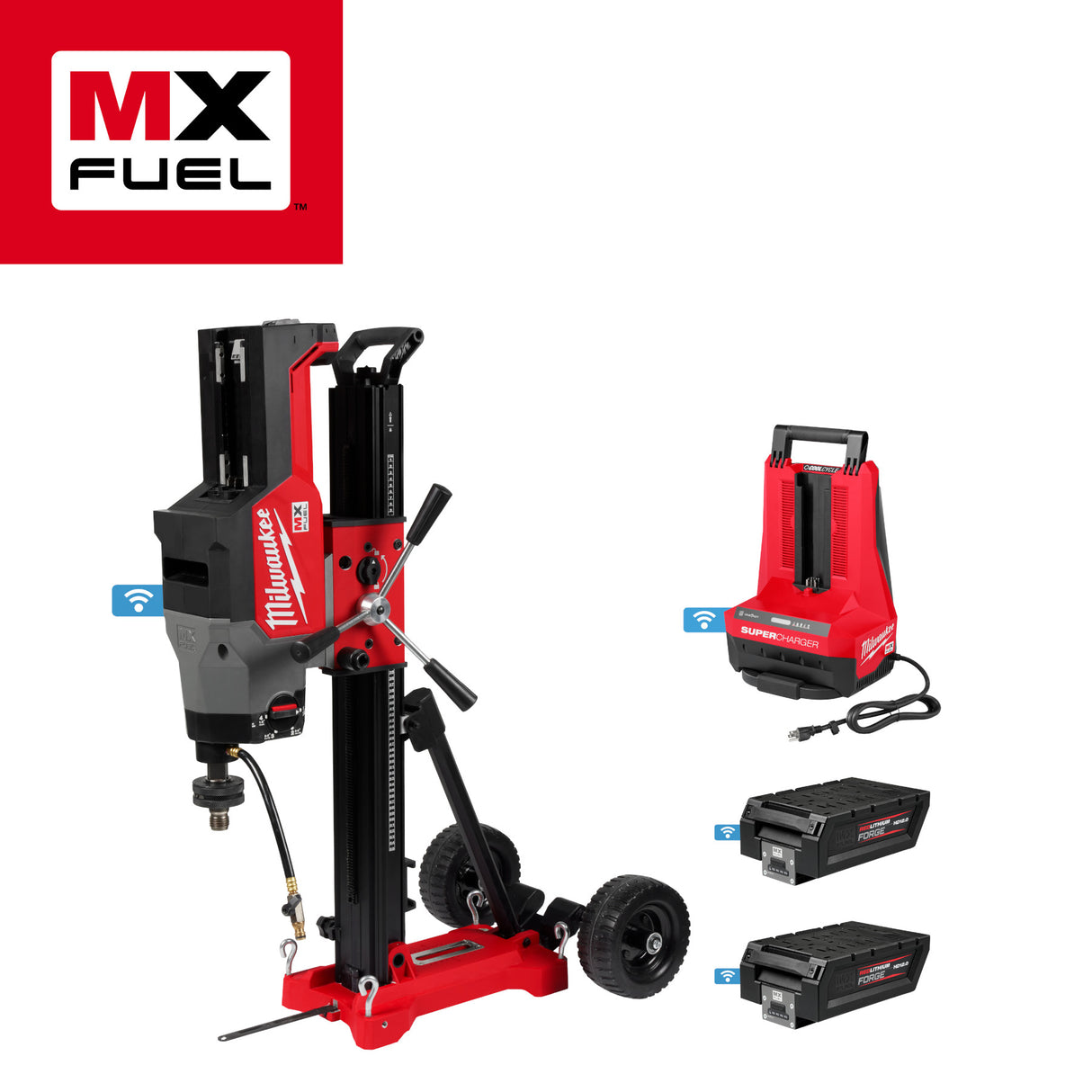 Milwaukee MXF302-2HD MX FUEL™ Core Rig w/ Stand Kit