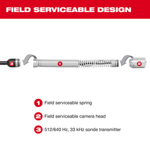 Milwaukee 3975-22 M18™ 200’ Mid-Stiff Modular Pipeline Inspection System