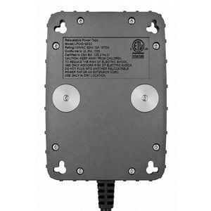 SHOPRO P010722 4- OutLet Magnetic PowerHub with LED Light with 4 USBs