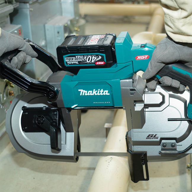 Makita PB002GZ 40Vmax XGT Brushless Portable Band Saw, Tool Only