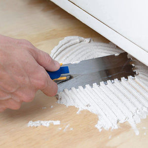 QEP 42114 Comfort Grip Margin Trowel Square Notch