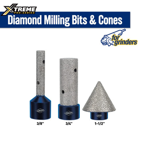 QEP 10052 3/4" (20mm) Diamond Milling Bit