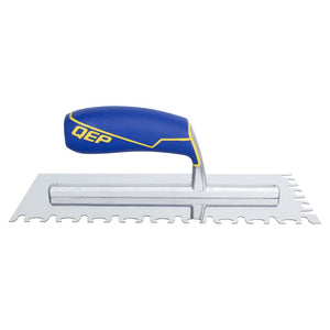 QEP 49918-12 Euro Notch Comfort Grip Trowel