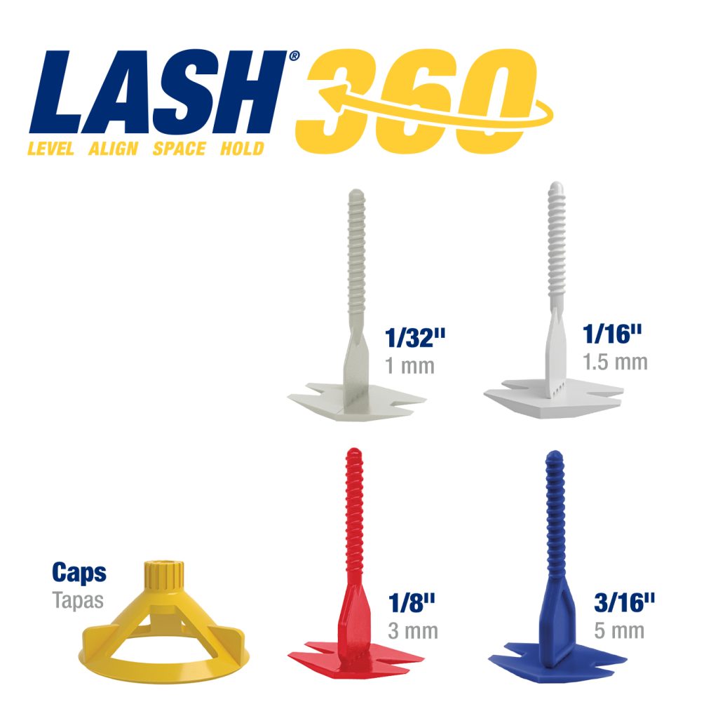 QEP 99735 1/16" LASH® 360 In-line, Bag - 100 Qty