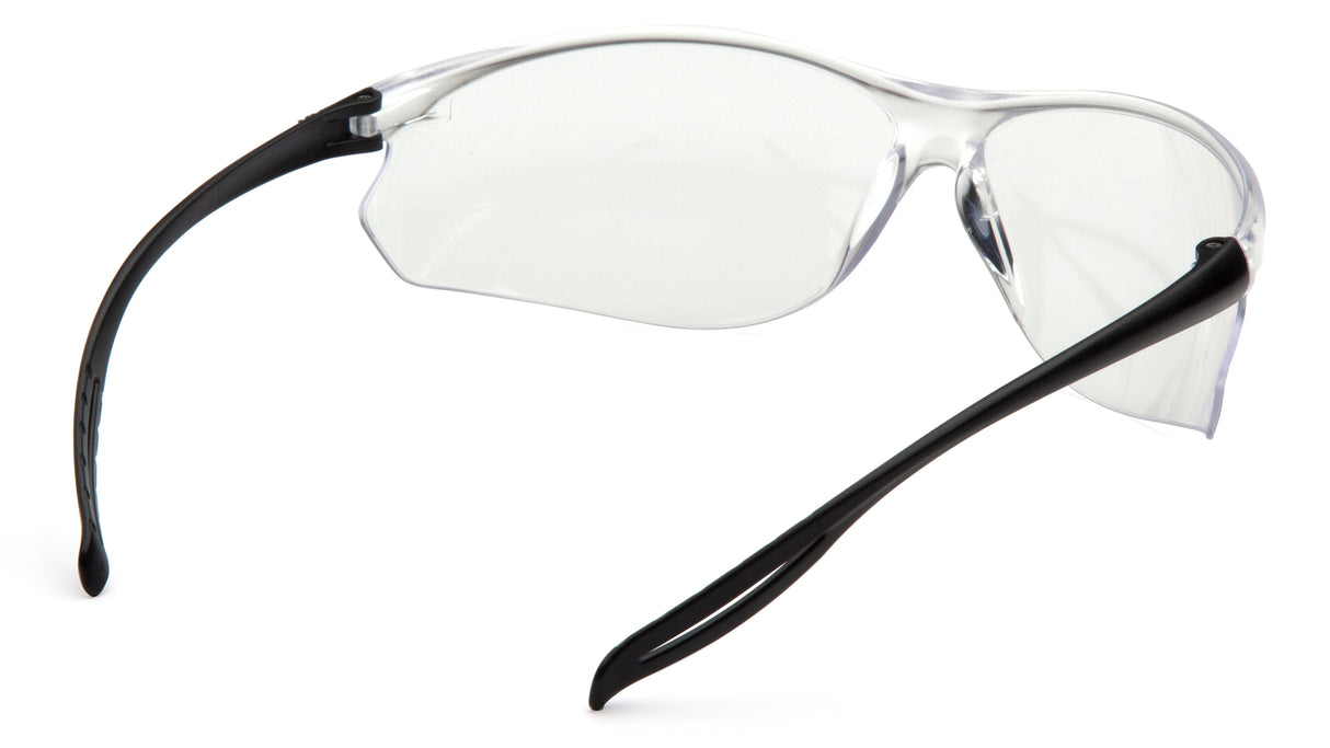 PYRAMEX  Neshoba Clear Safety Glasses With  H2Max Anti-Fog