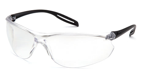 PYRAMEX  Neshoba Clear Safety Glasses With  H2Max Anti-Fog