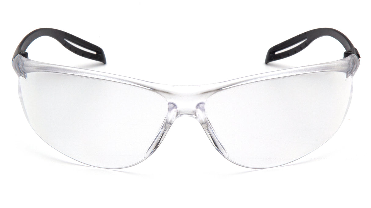 PYRAMEX  Neshoba Clear Safety Glasses With  H2Max Anti-Fog