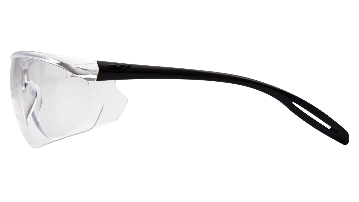 PYRAMEX  Neshoba Clear Safety Glasses With  H2Max Anti-Fog