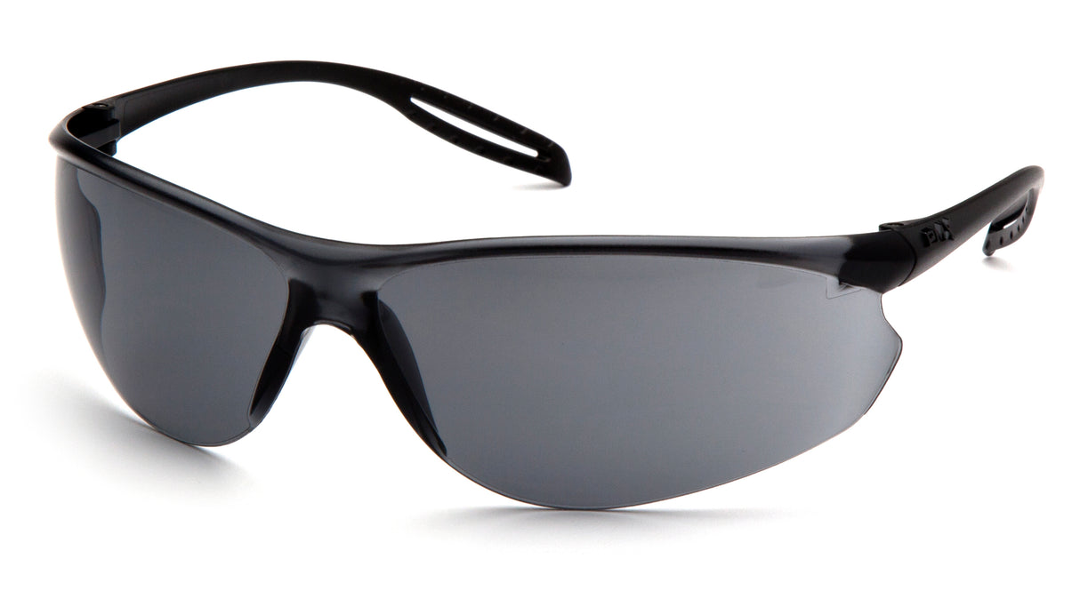 PYRAMEX  Neshoba Gray Lens Safety Glasses With  H2Max Anti-Fog